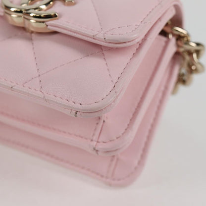 Chanel Pink Leather Trendy Cc