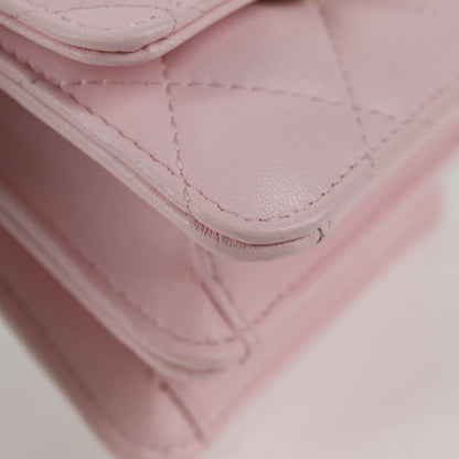 Chanel Pink Leather Trendy Cc