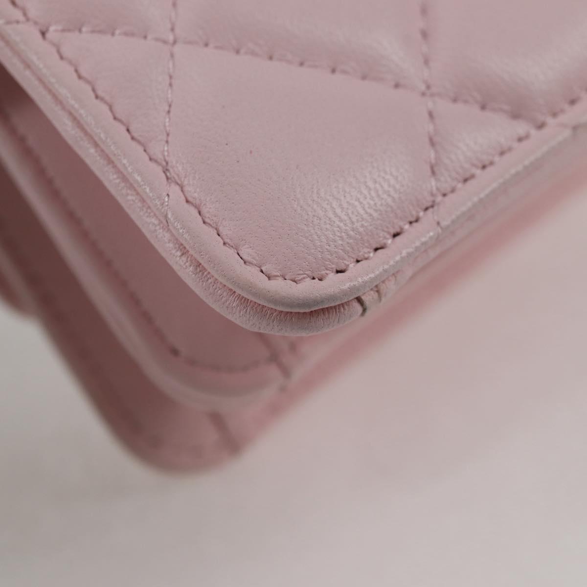 Chanel Pink Leather Trendy Cc