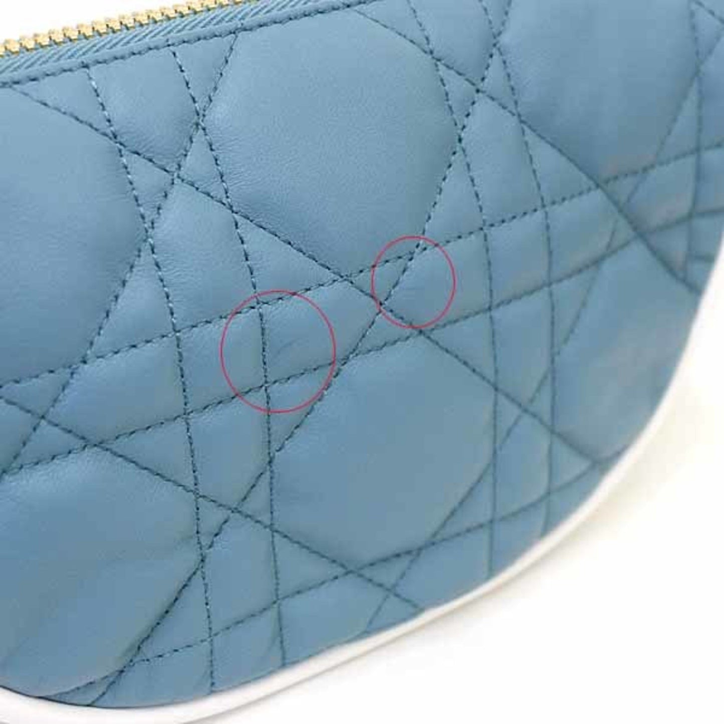 Dior Blue Leather --