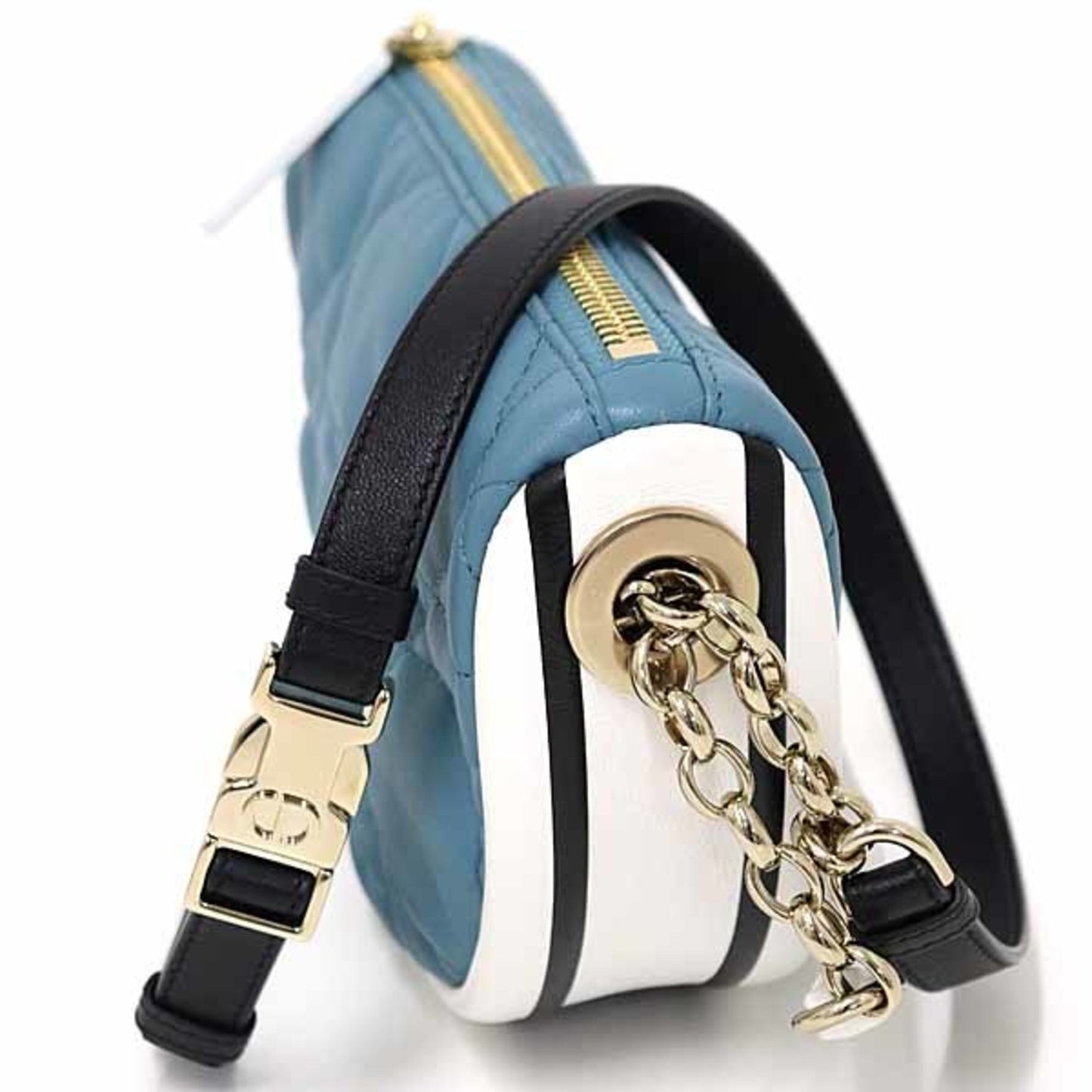 Dior Blue Leather --