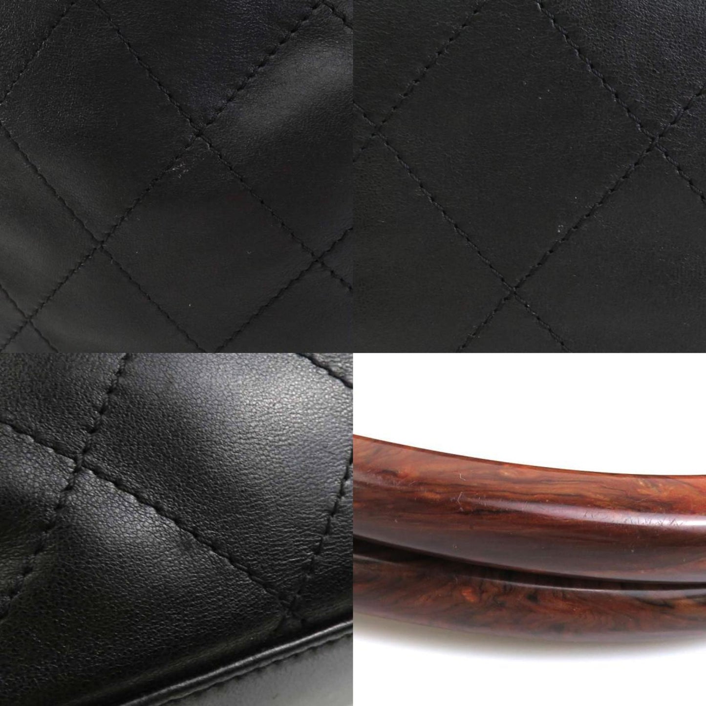 Chanel Black Leather Handbag