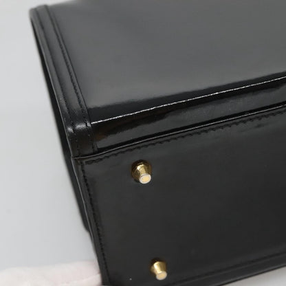 Versace Black Leather Handbag