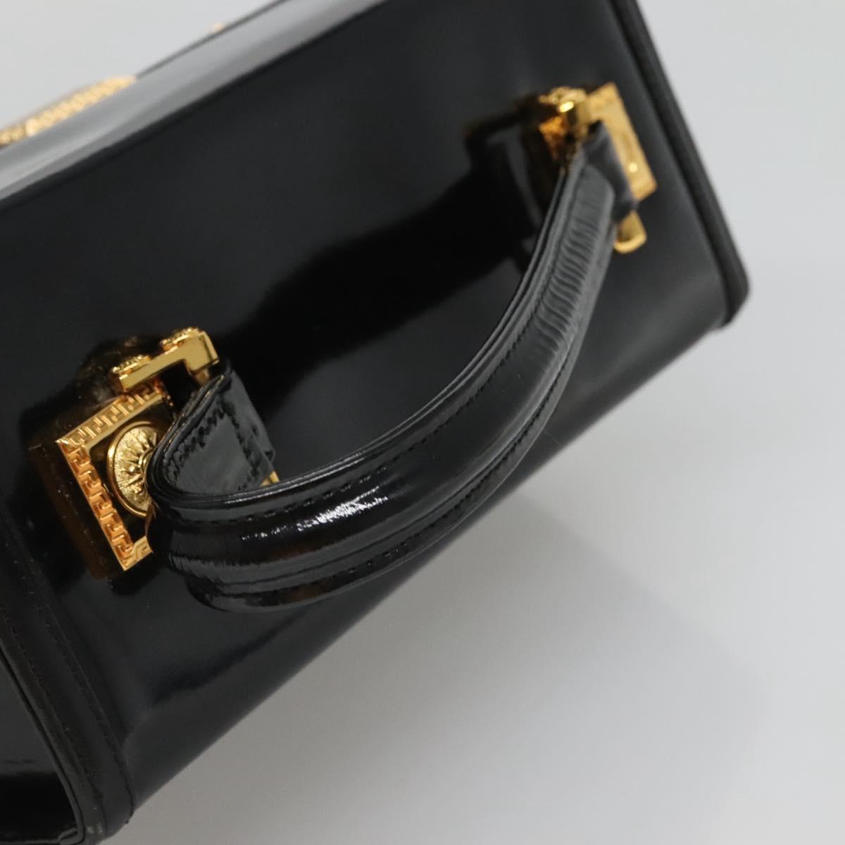 Versace Black Leather Handbag