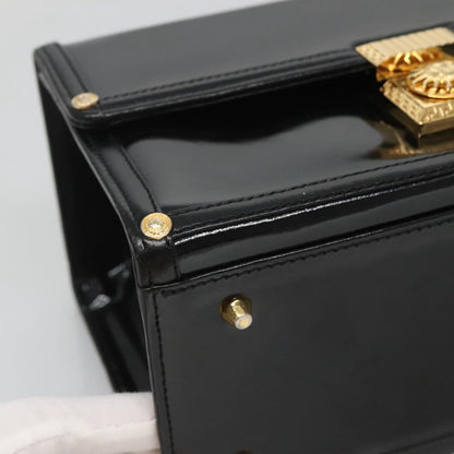 Versace Black Leather Handbag