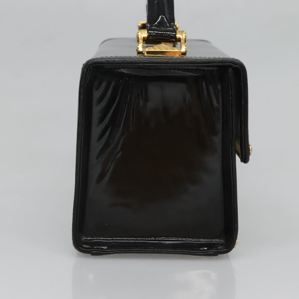 Versace Black Leather Handbag