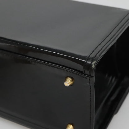 Versace Black Leather Handbag