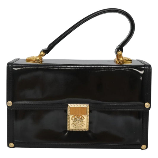Versace Black Leather Handbag