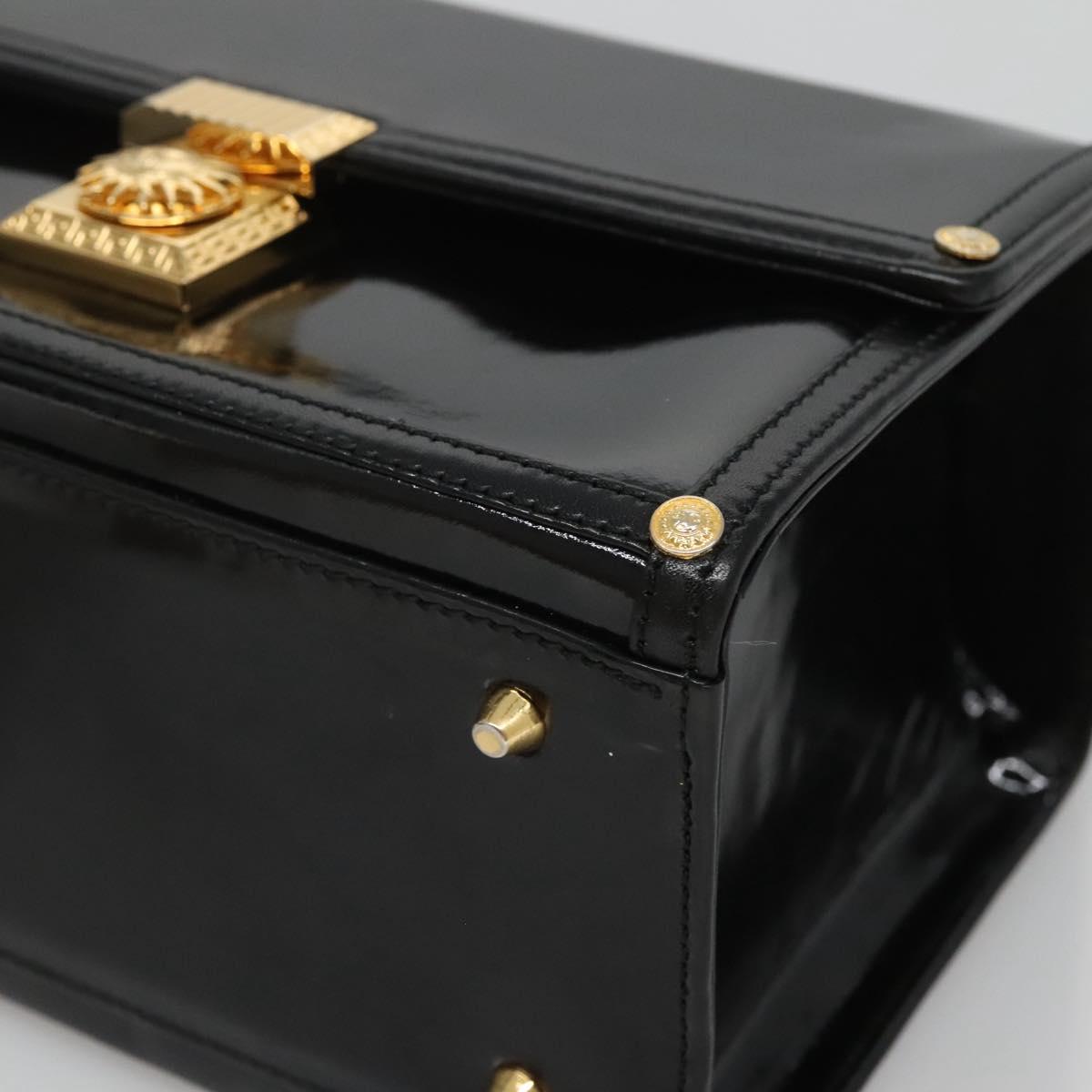 Versace Black Leather Handbag