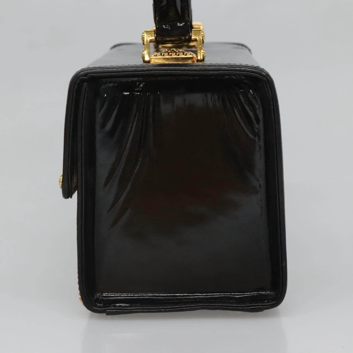 Versace Black Leather Handbag