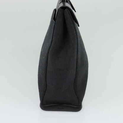 Prada Gray Canvas Cabas