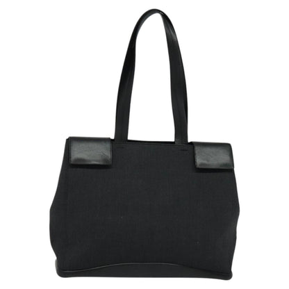 Prada Gray Canvas Cabas