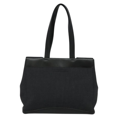 Prada Gray Canvas Cabas