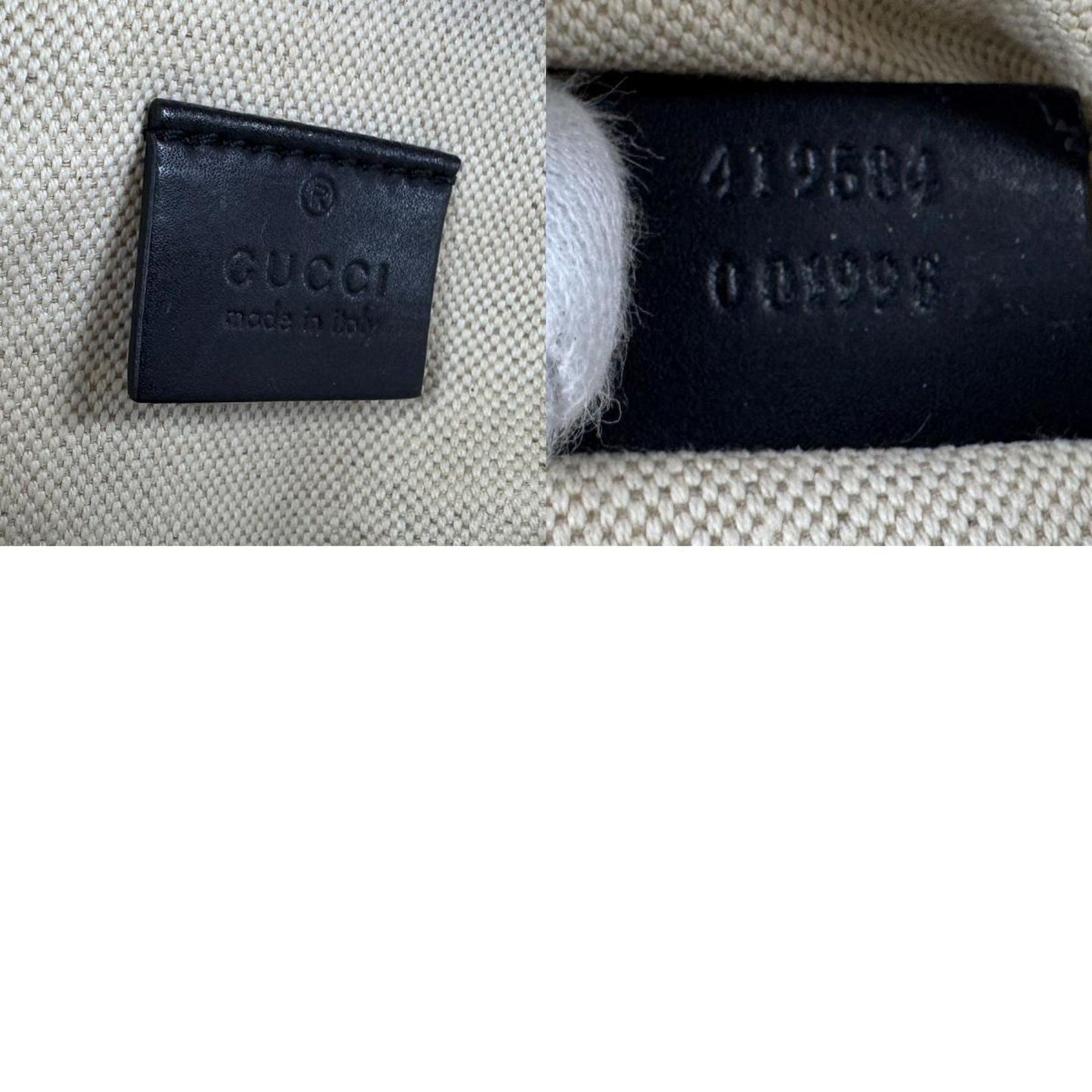 Gucci Brown Canvas Tiger