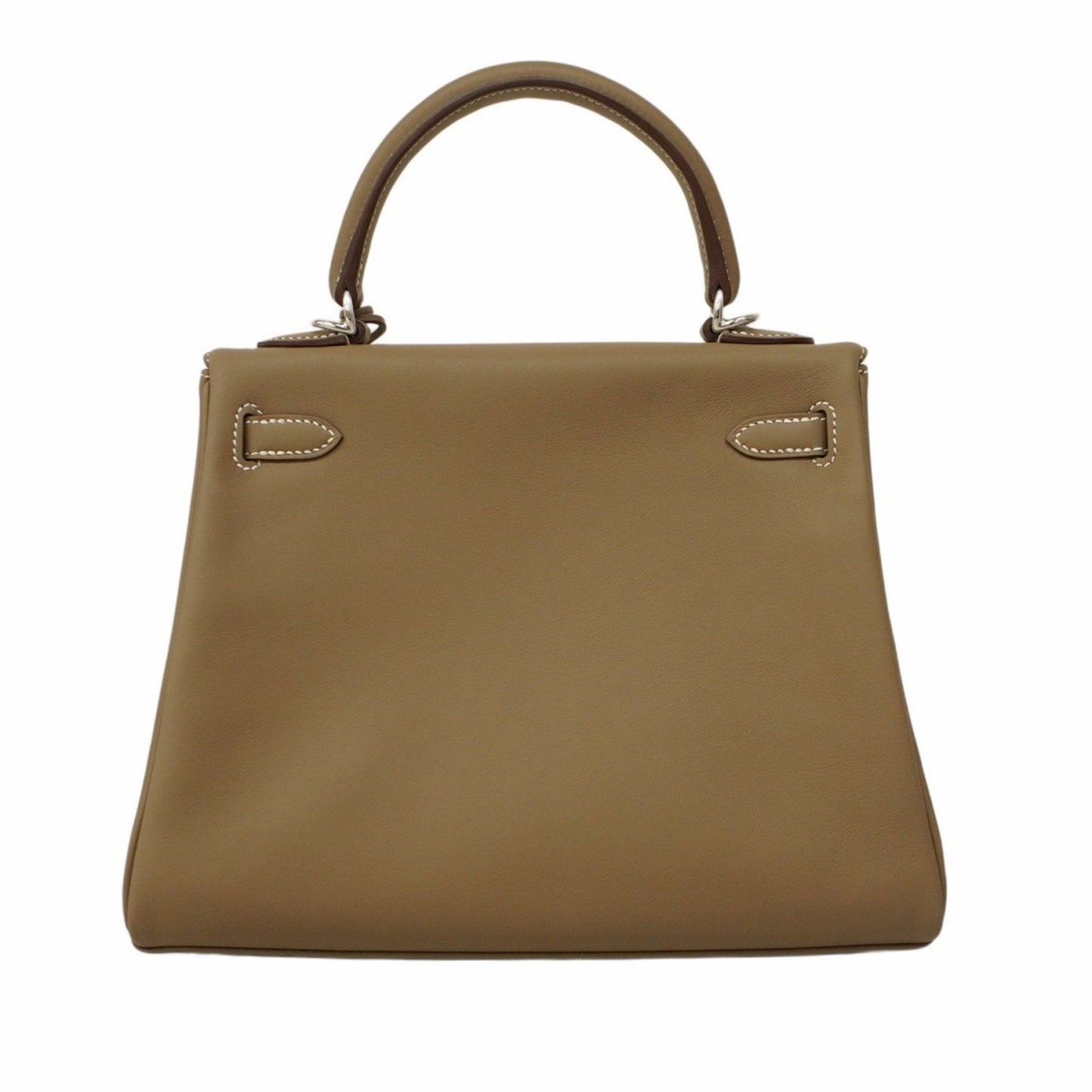 Hermès Gray Leather Kelly 25