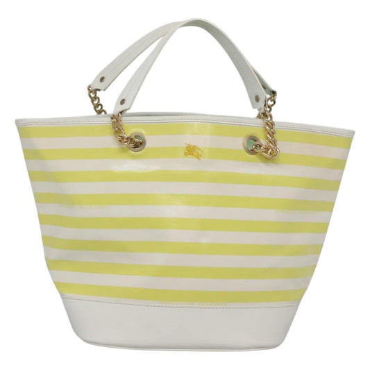 Burberry Yellow Canvas Blue Label