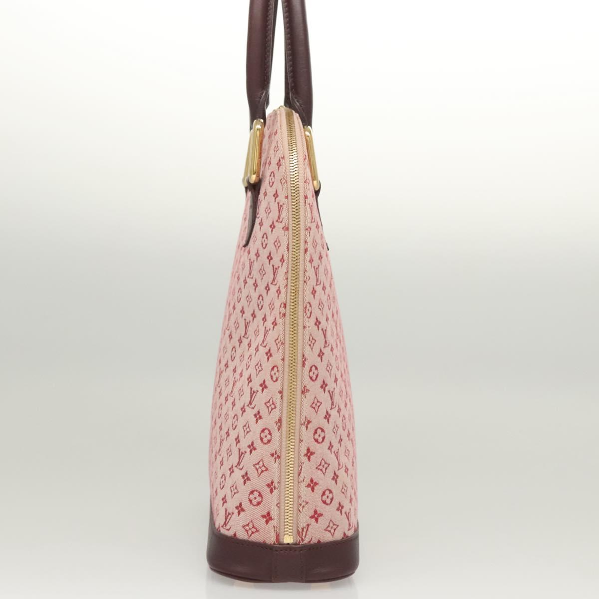 Louis Vuitton Red Canvas Alma Mini