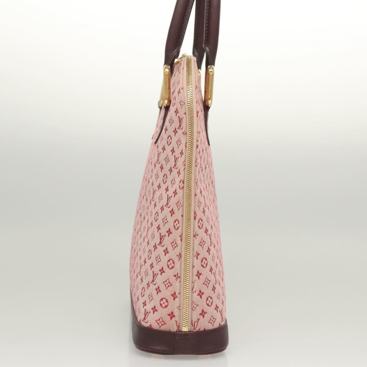 Louis Vuitton Red Canvas Alma Mini