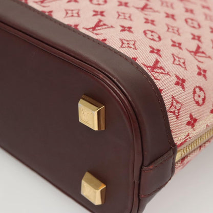 Louis Vuitton Red Canvas Alma Mini