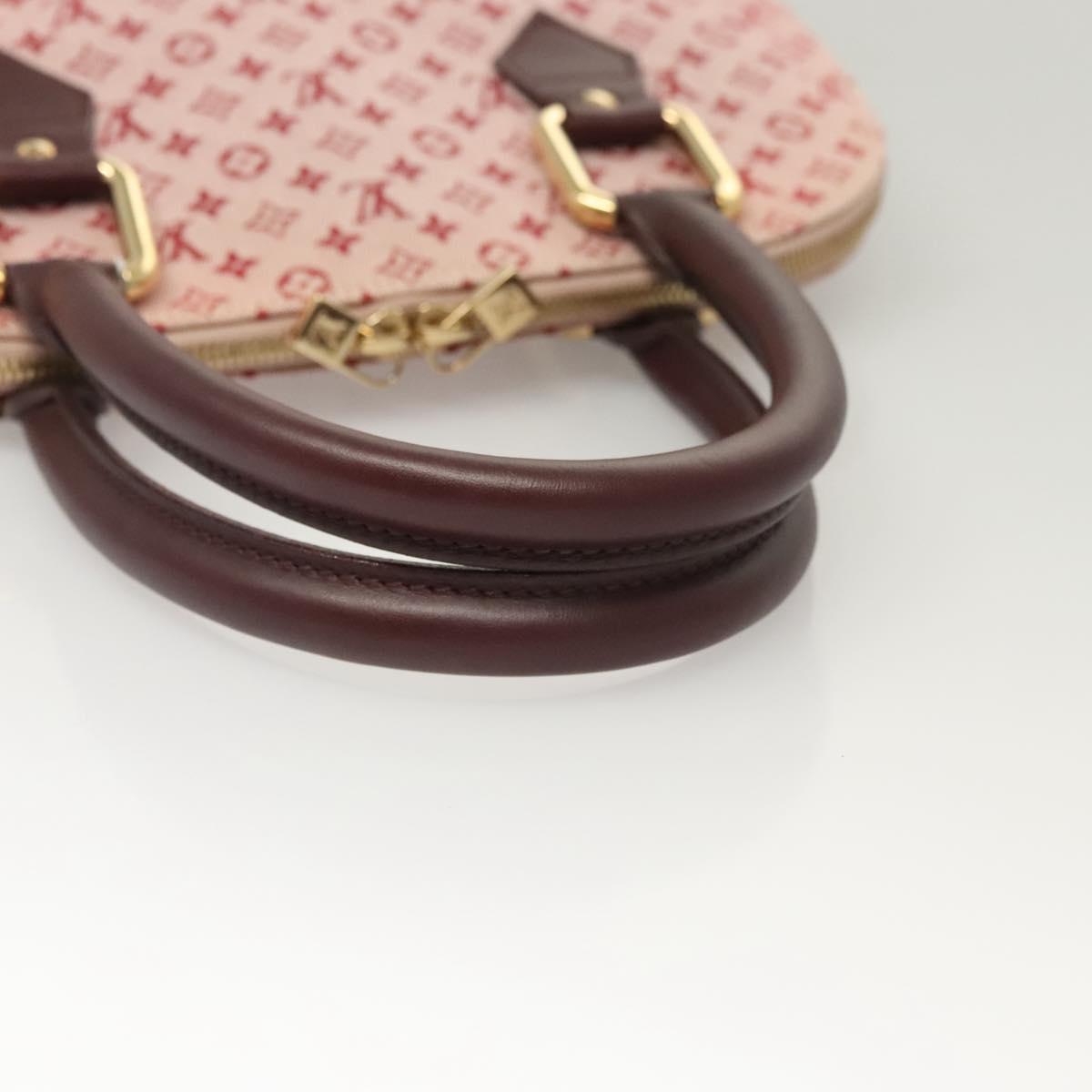 Louis Vuitton Red Canvas Alma Mini