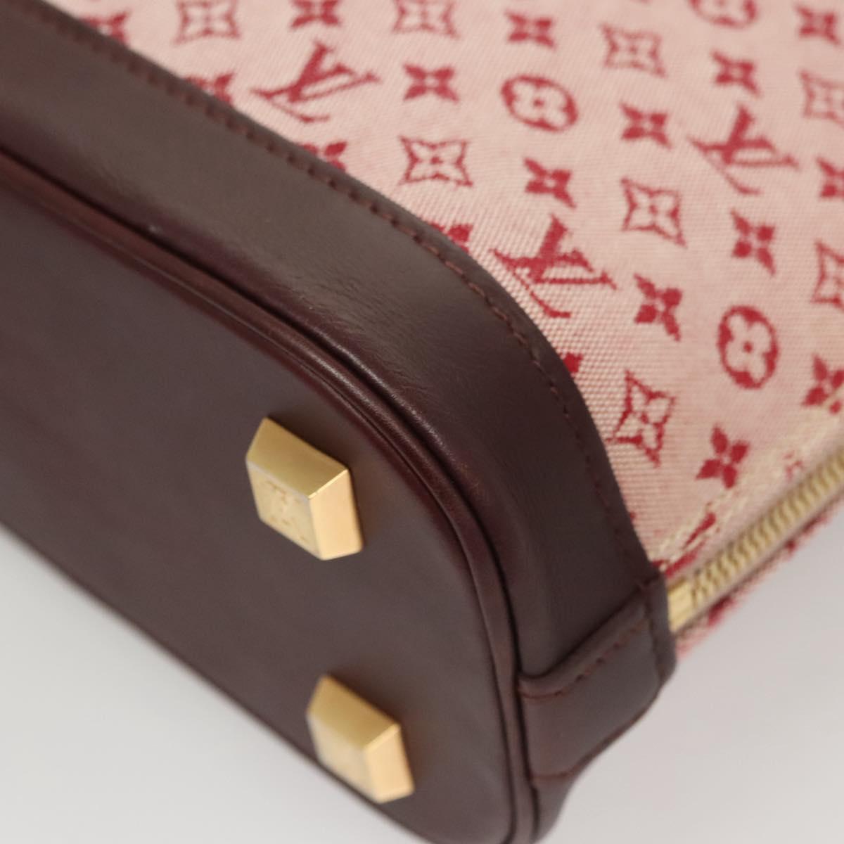Louis Vuitton Red Canvas Alma Mini