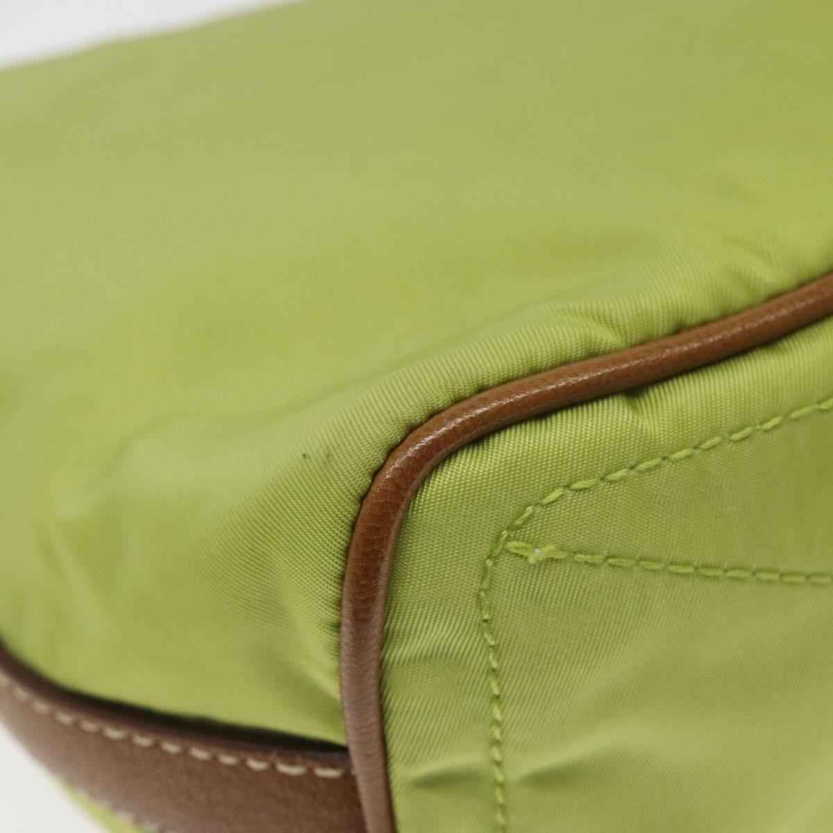 Prada Green Nylon Tessuto