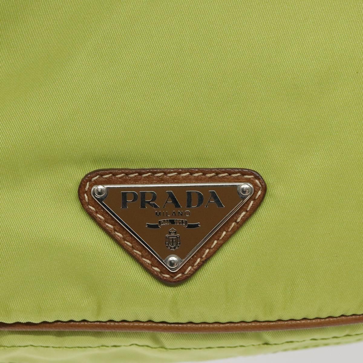 Prada Green Nylon Tessuto