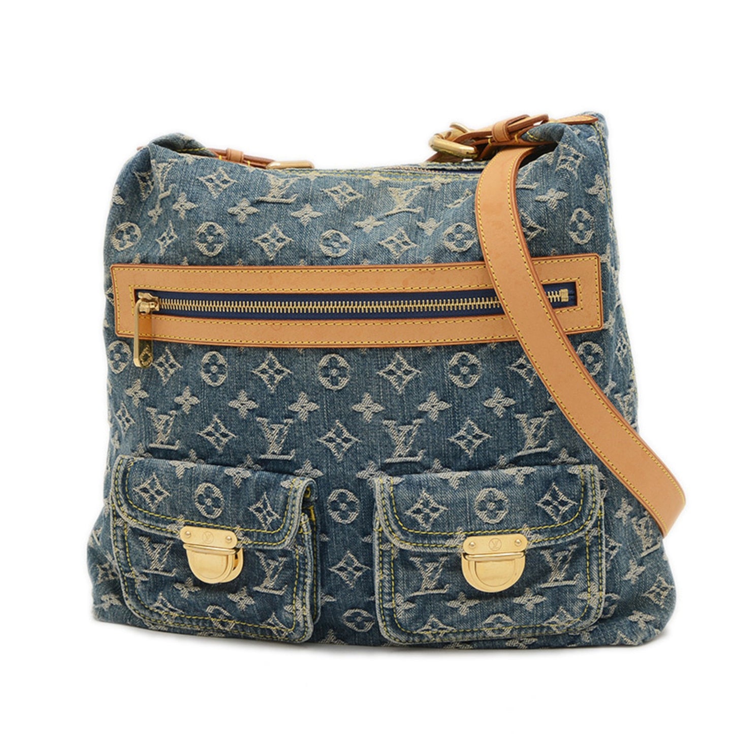 Louis Vuitton Blue Denim - Jeans Baggy