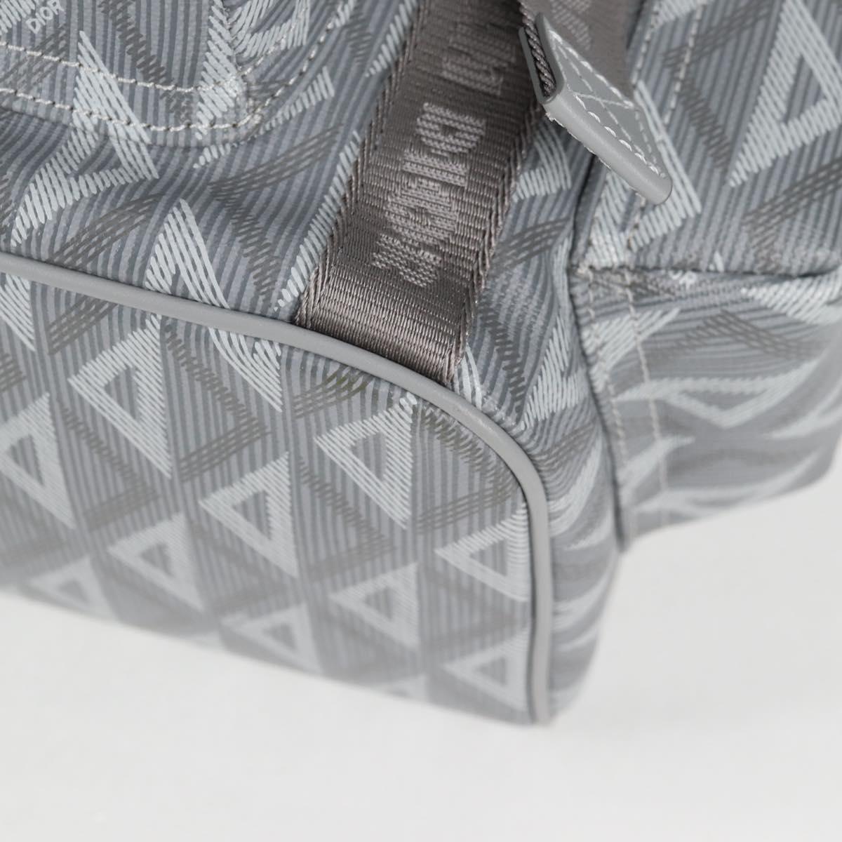 Dior Gray Canvas Backpack