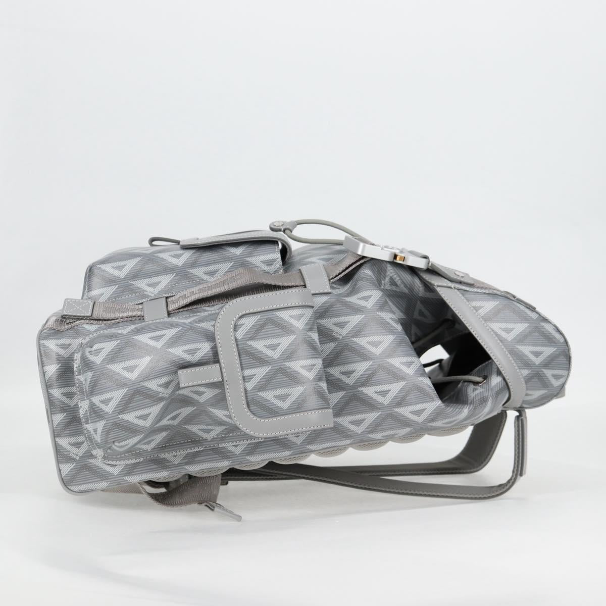 Dior Gray Canvas Backpack