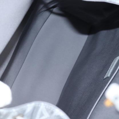 Dior Gray Canvas Backpack