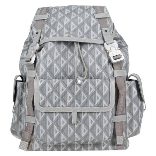 Dior Gray Canvas Backpack