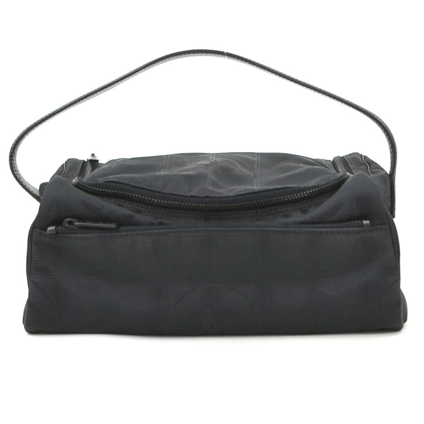 Chanel Black Nylon Vanity