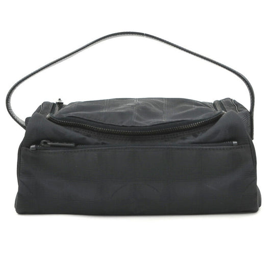 Chanel Black Nylon Vanity