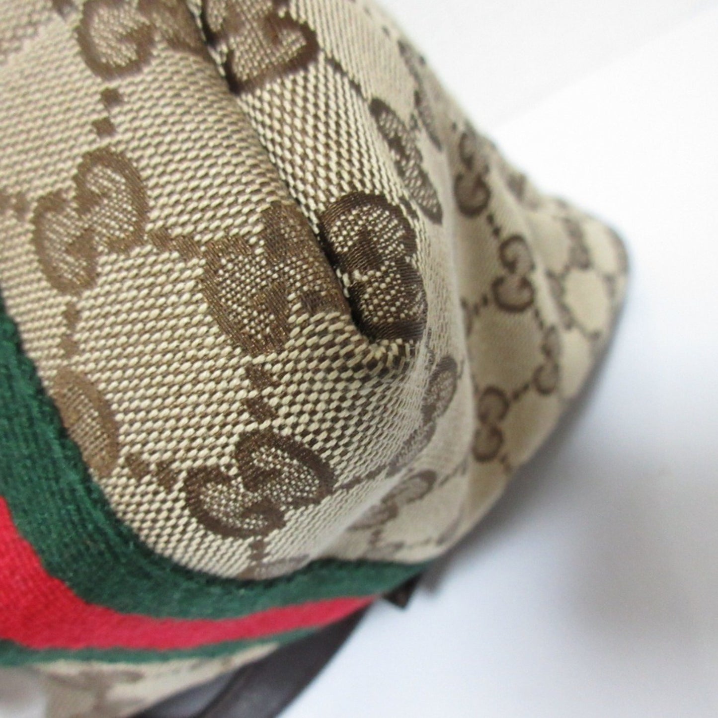 Gucci Brown Canvas Sherry