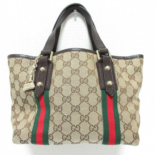 Gucci Brown Canvas Sherry