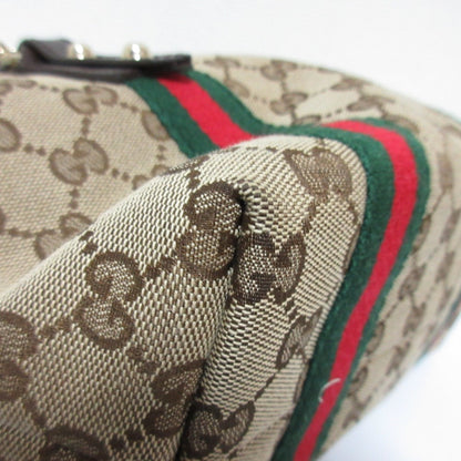 Gucci Brown Canvas Sherry