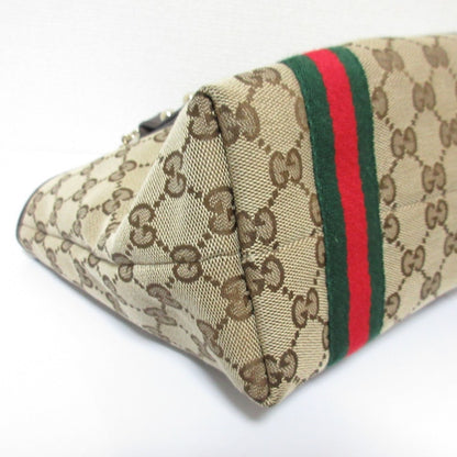 Gucci Brown Canvas Sherry
