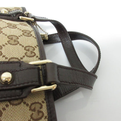 Gucci Brown Canvas Sherry