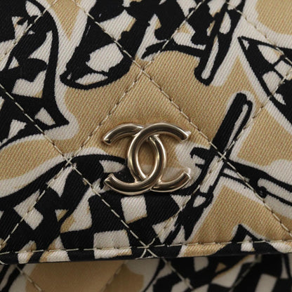Chanel Brown Nylon Coco Mark