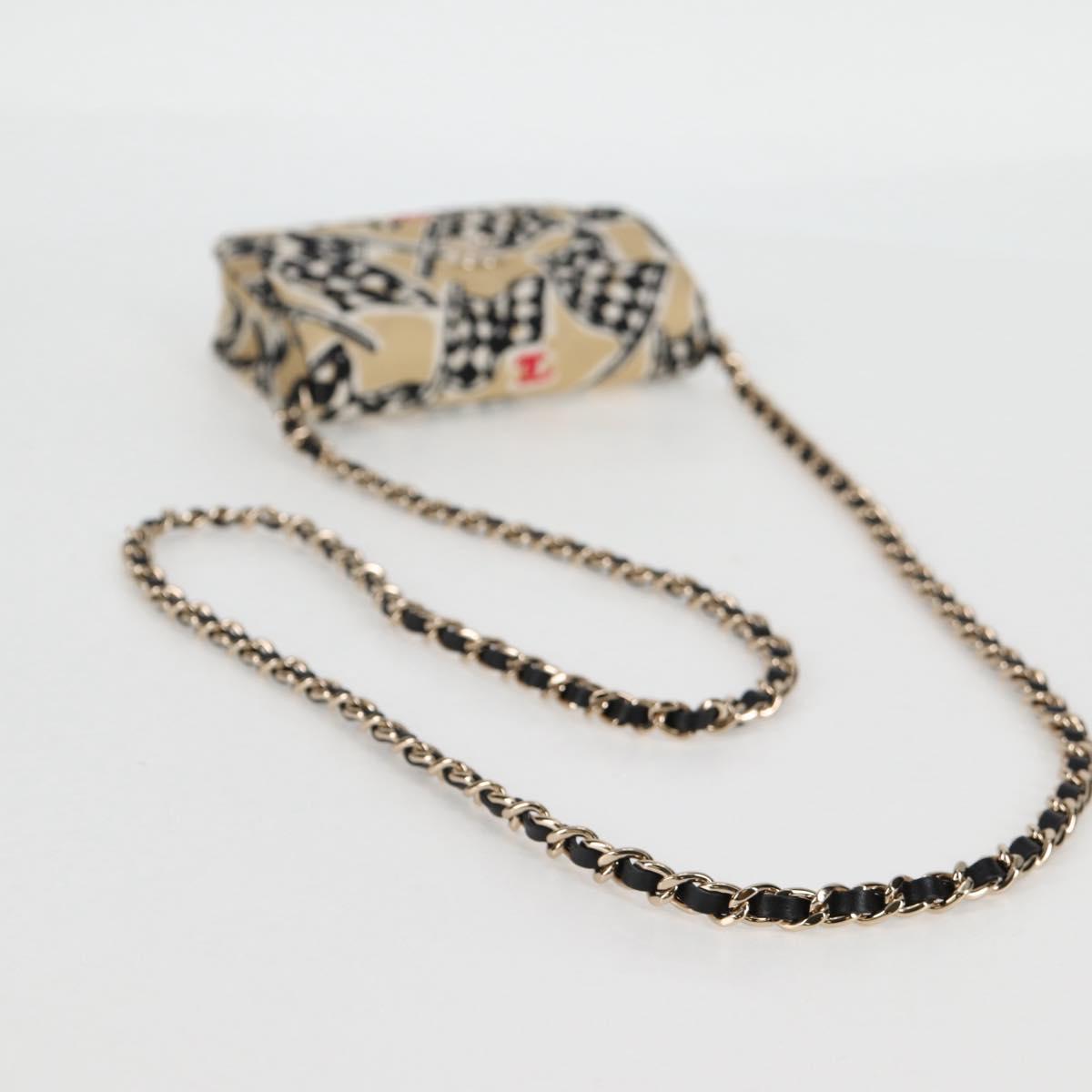 Chanel Brown Nylon Coco Mark