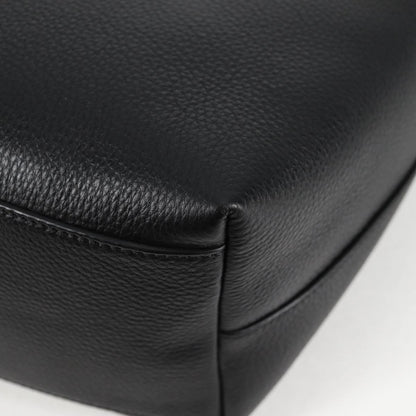 Versace Black Leather Tote