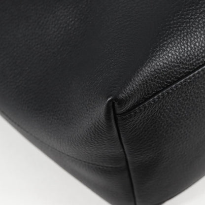 Versace Black Leather Tote