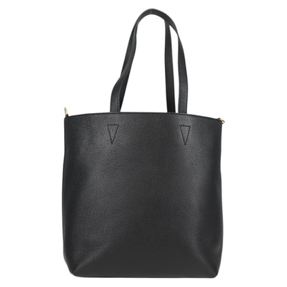 Versace Black Leather Tote