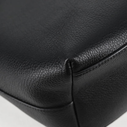 Versace Black Leather Tote