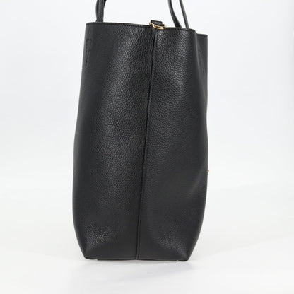 Versace Black Leather Tote
