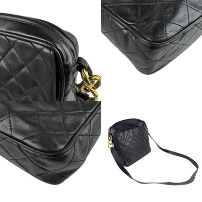 Chanel Black Leather Flap Bag