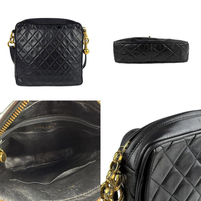 Chanel Black Leather Flap Bag