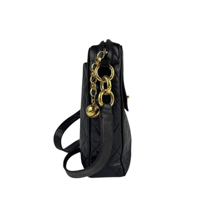 Chanel Black Leather Flap Bag