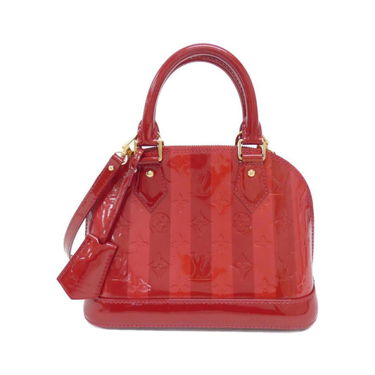 Louis Vuitton Red Patent Leather Alma Bb